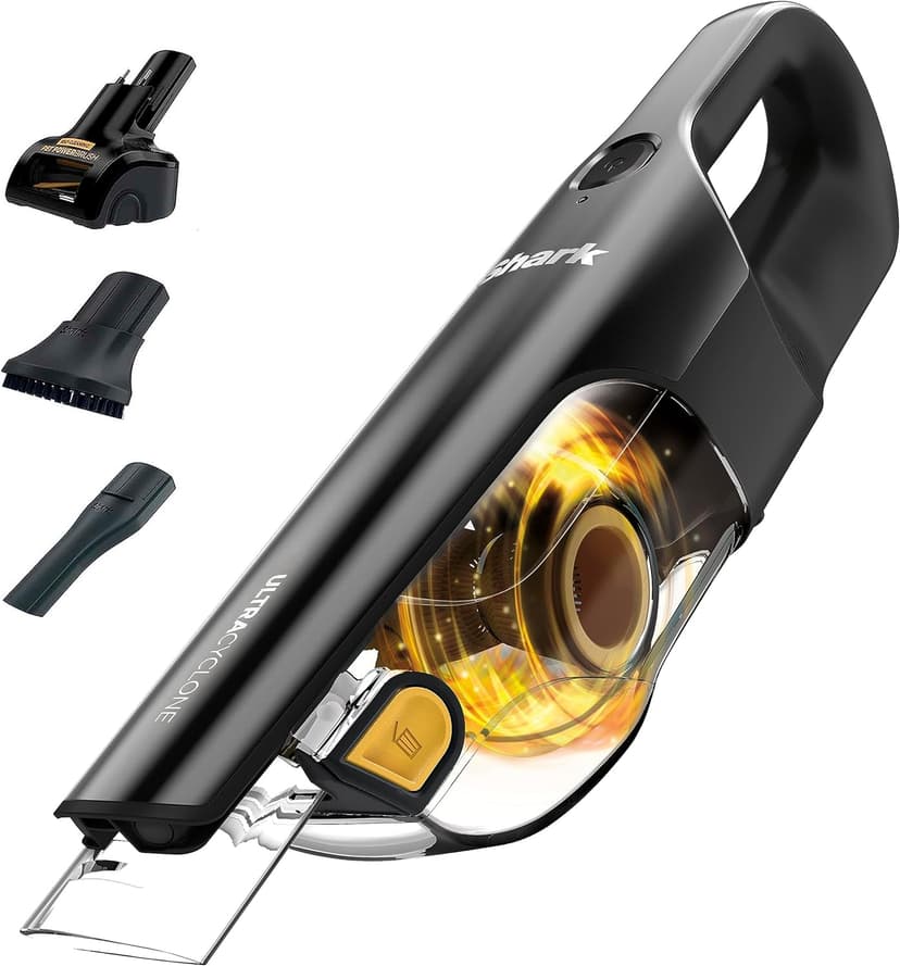 Shark CH951 UltraCyclone Pet Pro Plus Cordless Handheld Vacuum, with XL Dust Cup, in Black