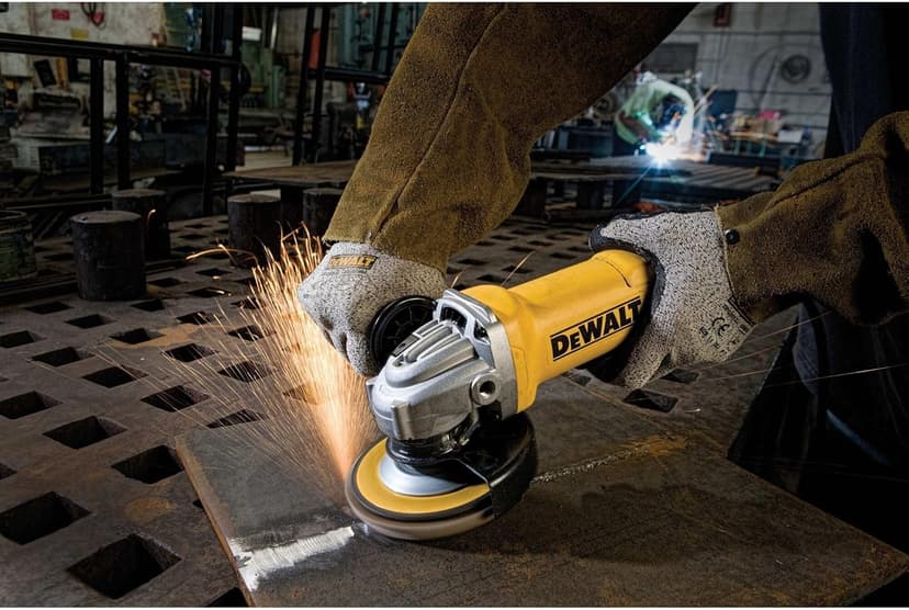 DEWALT Angle Grinder, 4.5 Inch, 11 Amp, With Paddle Switch (DWE402)