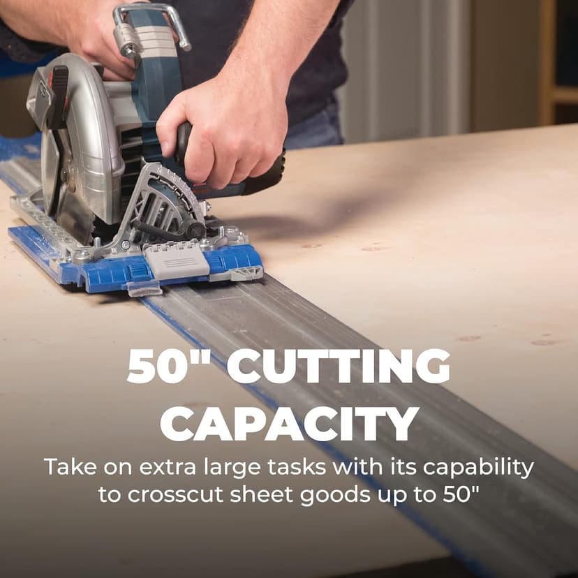 Kreg KMA2700 Accu-Cut – Circular Saw Track – Make Straight, Cross, Rip & Angled Cuts Easily