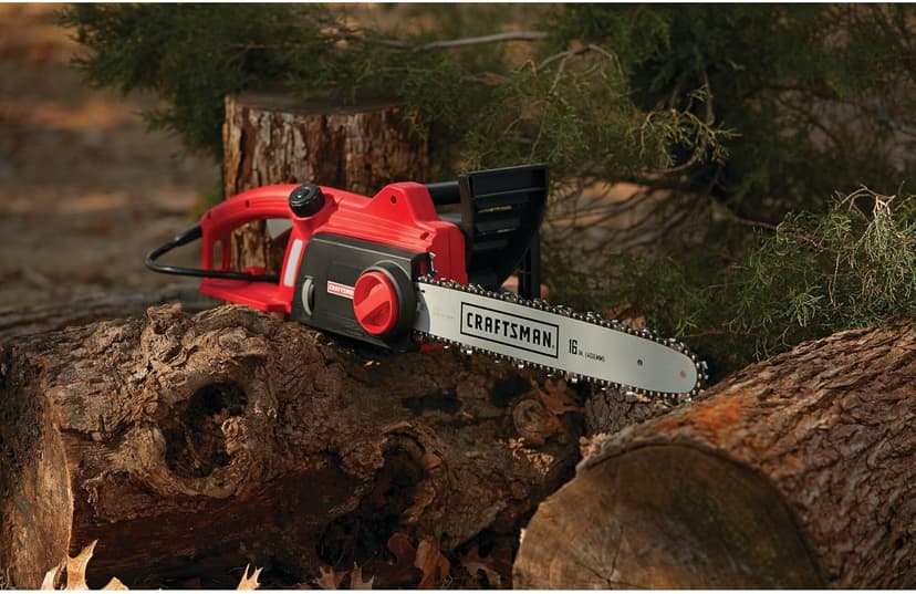 CRAFTSMAN Electric Chainsaw, 16 Inch, 12 Amp Corded (CMECS600)