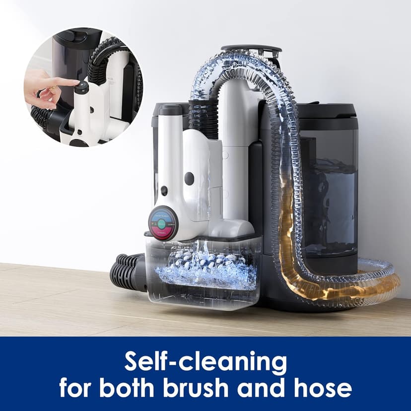 Tineco Floor ONE S5 Smart Cordless Wet Dry Vacuum Cleaner and Mop for Hard Floors & Carpet ONE Spot Essentials Smart Cordless Carpet and Upholstery Spot Cleaner