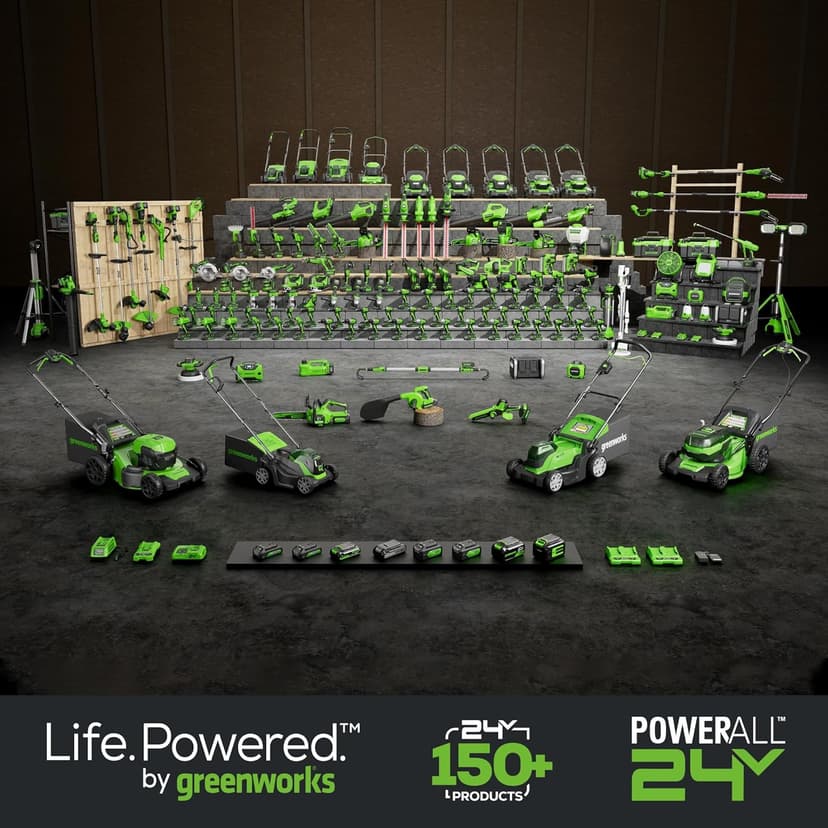 Greenworks 24V 7-1/4'' Circular Saw Brushless Cordless, with 4Ah Battery and 2A Charger