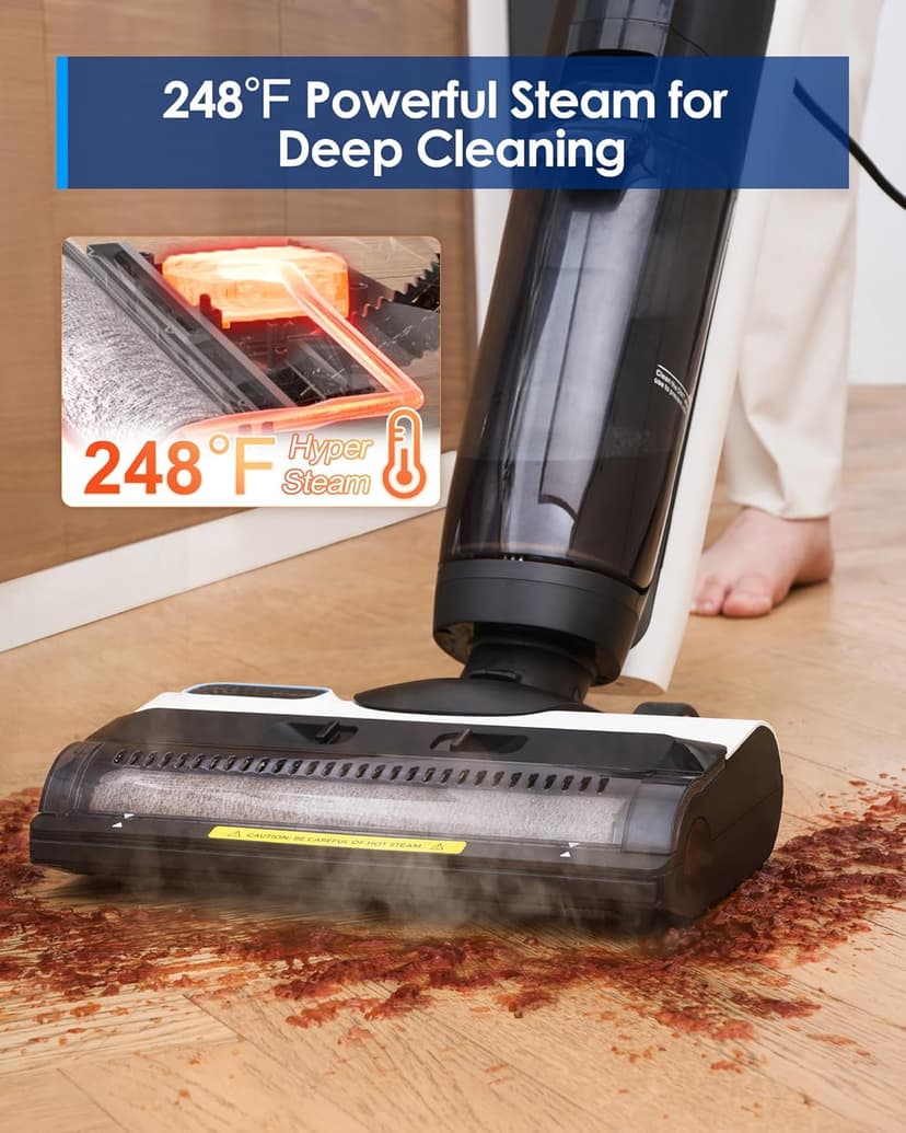 Tineco iFLOOR 5 Steam Wet Dry Vacuum All-in-one & Replacement Brush Roller