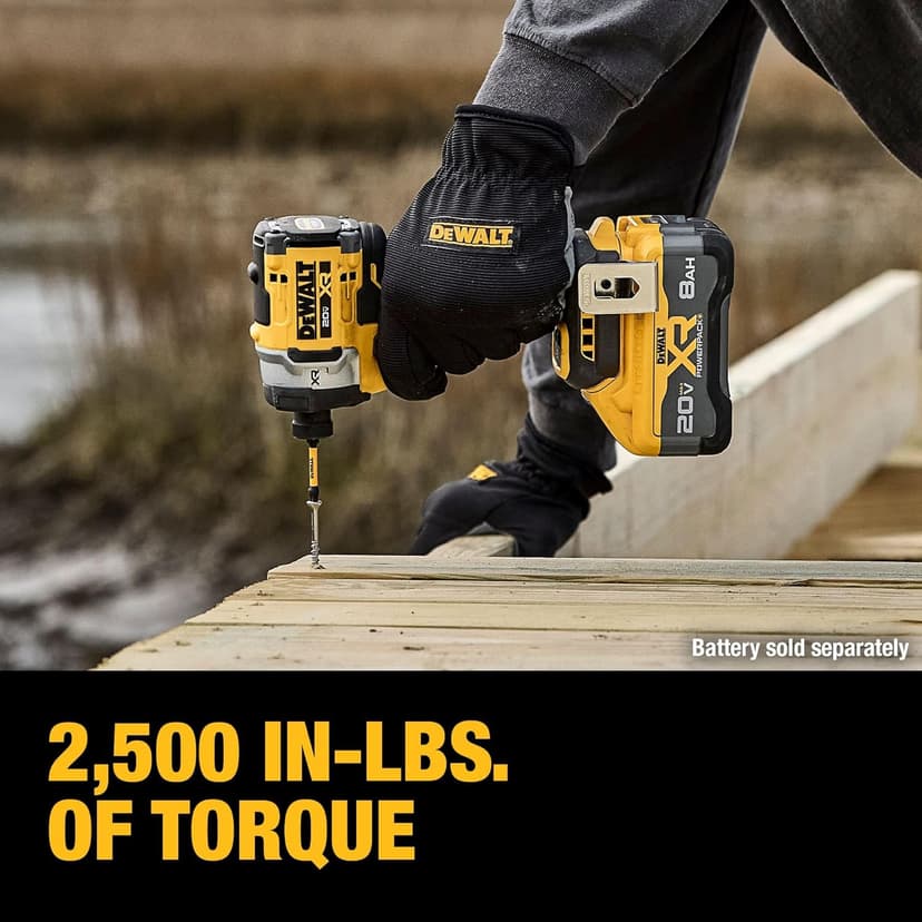 DEWALT 20V MAX XR 1/4 Inch Cordless Impact Driver, Bare Tool Only (DCF860B)