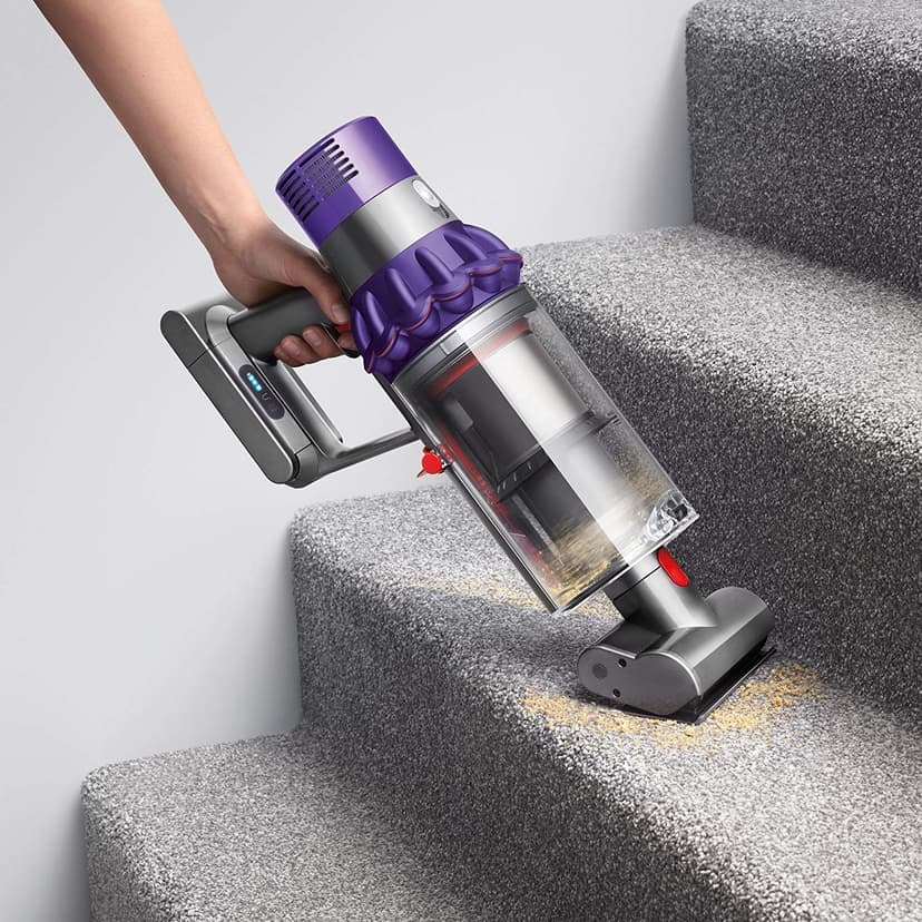 Dyson Cyclone V10 Animal Cordless Vacuum Cleaner + Manufacturer's Warranty + Quick Release Extension Hose + Stubborn Dirt Brush + Mattress Tool Bundle (Renewed)