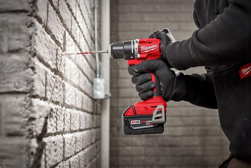 Milwaukee Electric - M18COMPACT BRUSHLESS 1/2 INCH Hammer Drill/Driver