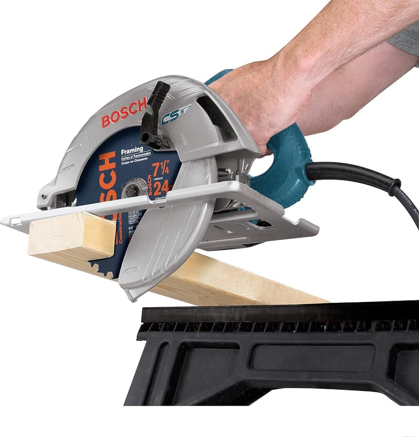 BOSCH CS5 120-Volt 7-1/4-Inch Circular Saw, Bosch Blue
