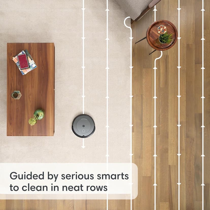 iRobot Roomba Combo i3+ (3574) Robot Vacuum & Mop – Self-Empty for Up to 60 Days, Clean by Room with Smart Mapping, Dual Multi-Surface Brushes for a Thorough Clean, Ideal for Homes with Pets