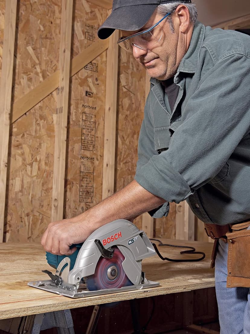 BOSCH CS5 120-Volt 7-1/4-Inch Circular Saw, Bosch Blue