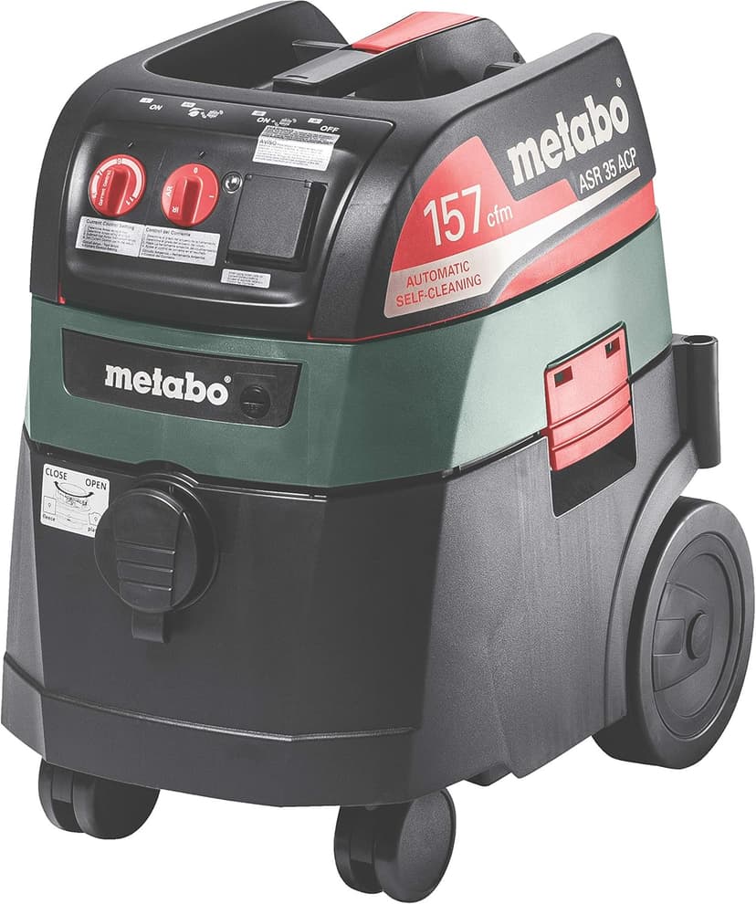 Metabo ASR 35 AutoCleanPlus 11 AMPS 9 Gallon AutoClean HEPA All-purpose Vacuum Cleaner 157 CFM (602057800)