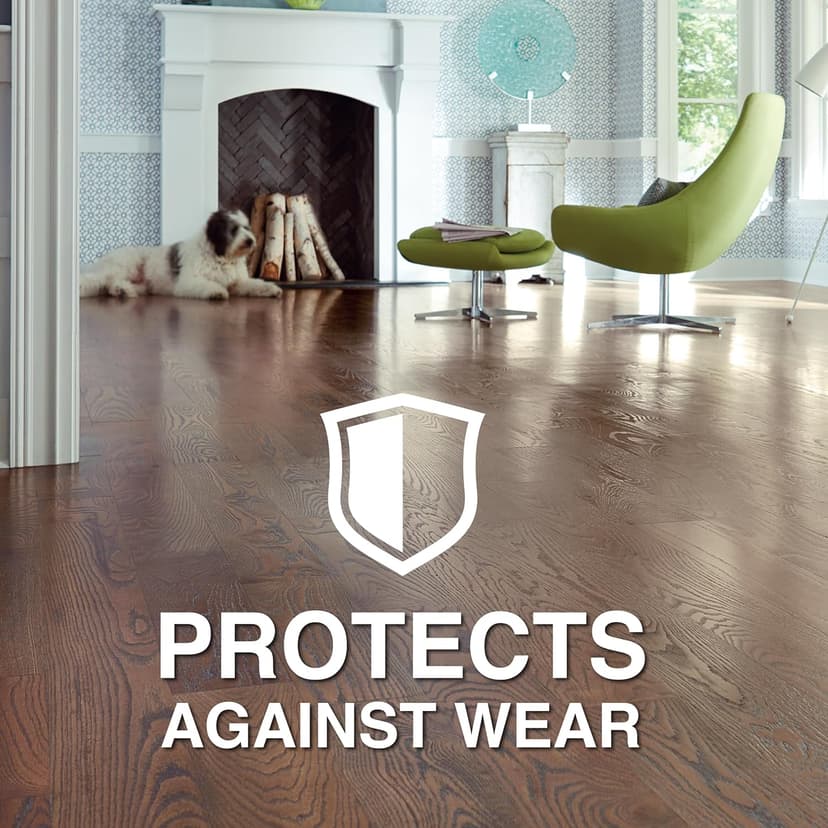 Bona Hardwood Floor Polish - 32 fl oz - High Gloss Shine - Polish for Wood Floors - Protects and Renews Dull Flooring - Covers 500 sq ft