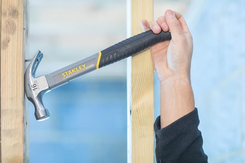 Stanley Stht0-51310 20Oz Fiberglass Curved Claw Hammer, N/A