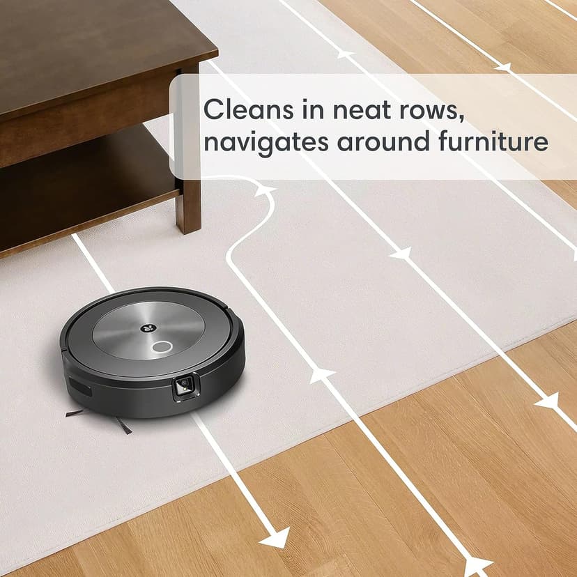 iRobot Roomba Combo j5 Robot Vacuum & Mop – Identifies and Avoids Obstacles Like Pet Waste & Cords, Clean by Room with Smart Mapping, Works with Alexa, Ideal for Pet Hair, Roomba Combo J5