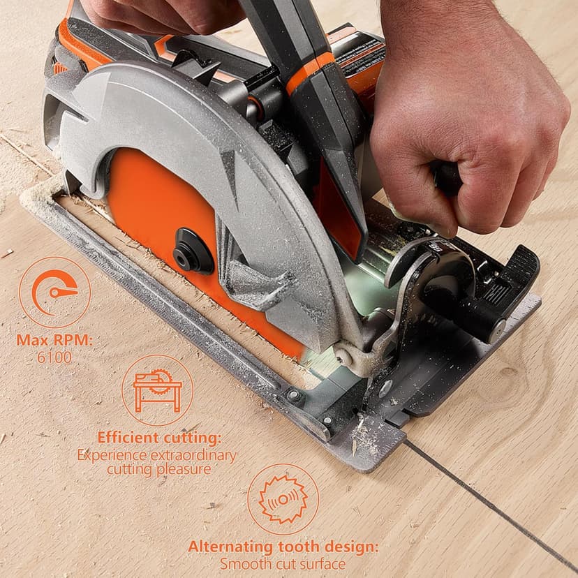 LOONPON 4.5inch HSS Saw Blade 3Pcs,72T Cutting Disc with 7/8 Inch Arbor for Wood Plastic PVC Soft-Metals Cutting