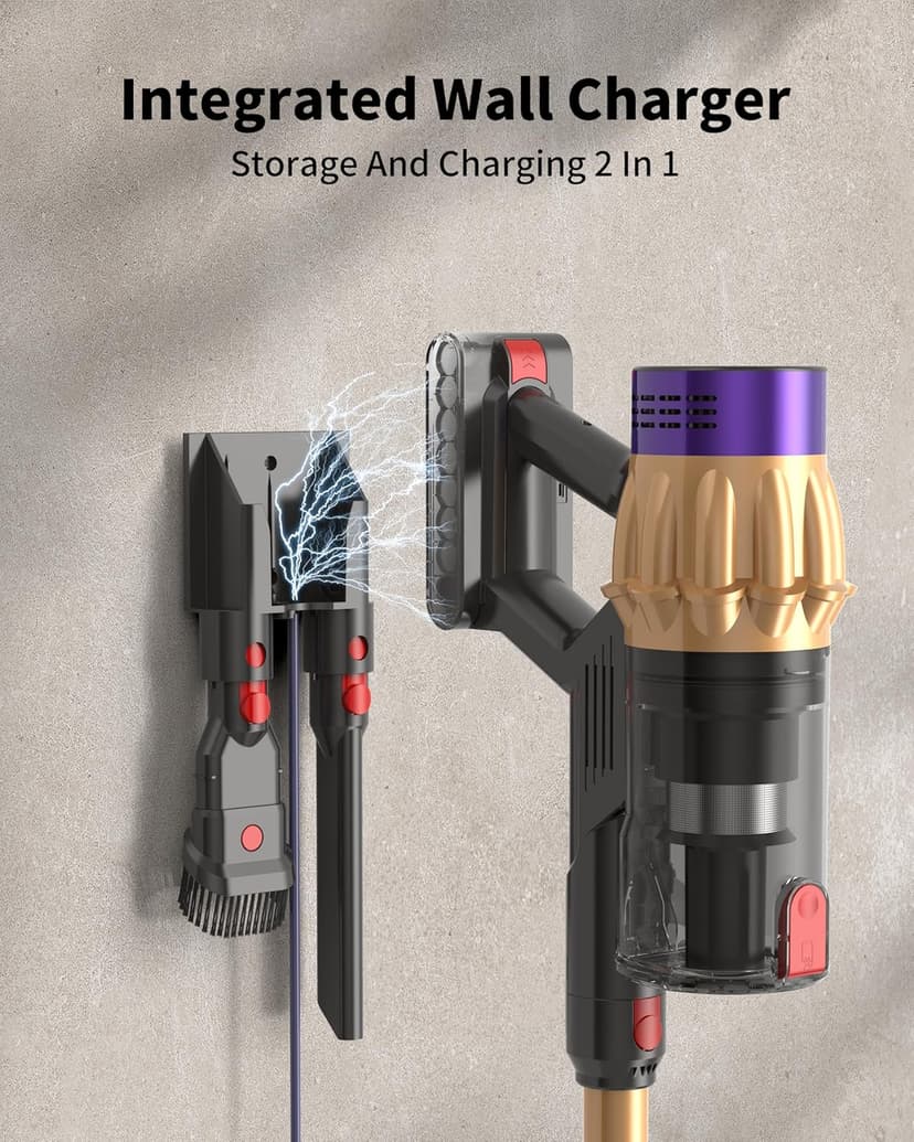Cordless Vacuum Cleaner, Upgraded 550W 50KPA 60Mins, Vacuum Cleaners for Home, Self-Standing Cordless Vacuum with Brushless Motor, Green Dust Revealing Lamp for Sofa/Pet Hair/Hard Floors/Carpet