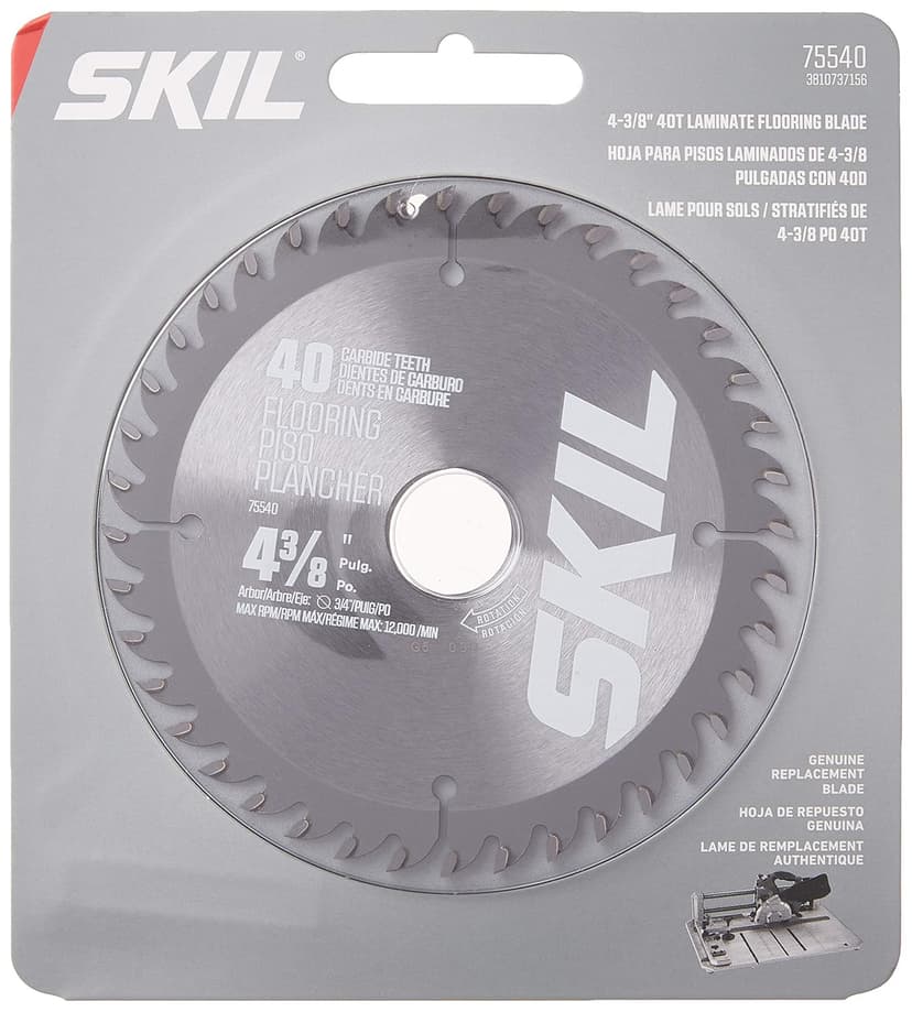 SKIL 75540 4-3/8-Inch by 40T Carbide Flooring Blade