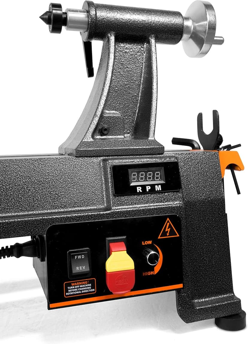 WEN 34035 6-Amp 14-Inch by 20-Inch Variable Speed Benchtop Wood Lathe