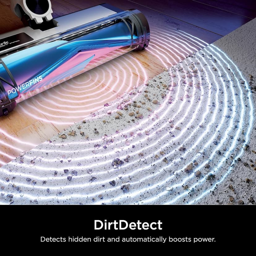 Shark Detect Pro Cordless Vacuum with PowerFins Brushroll, Stick/Handheld (2-in-1), Ash Purple/Grey, IW1120