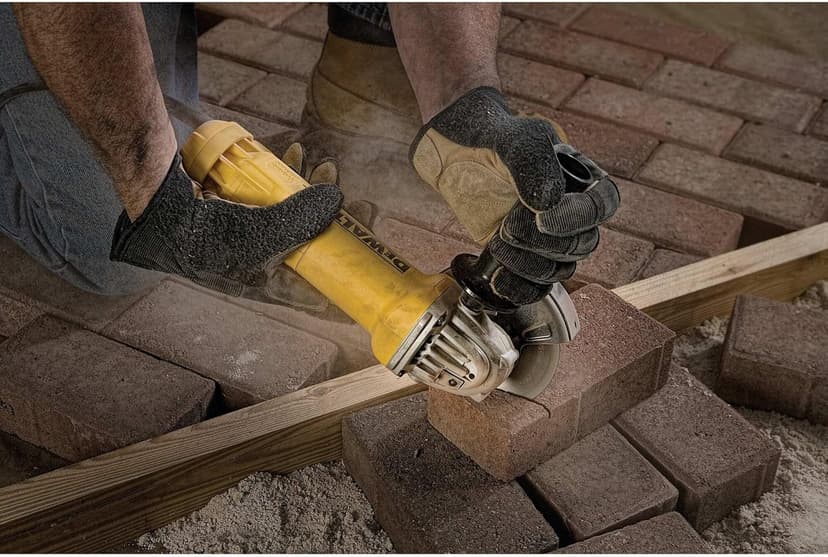 DEWALT Angle Grinder, 4.5 Inch, 11 Amp, With Paddle Switch (DWE402)