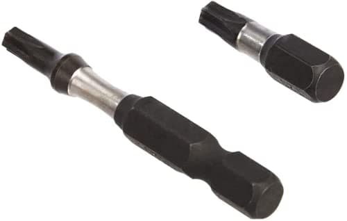 Amazon Basics 42-Piece Impact Screwdriver Bit Set Phillips, Slotted and Torx, One Size