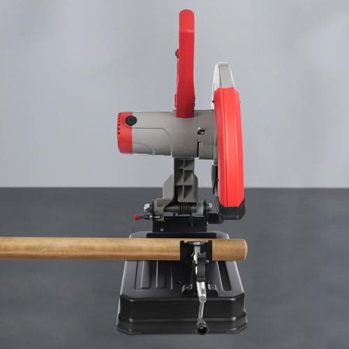 Chop Saw 14in Blade Cut Off Saw,2800W 3900RPM Steel Cutting Machine,0-45 Degrees Adjustable Angle Heavy Duty Metal Chop Machine for Steel Rebar Iron Aluminum