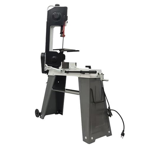 Horizontal Vertical Bandsaw Industrial Metal Band Saw Vertical Cutting Bandsaw with 420W 1/2HP(4P) Motor 0-45° Angle Adjustment Three Speeds for Copper Aluminum Cast Iron Carbon Steel