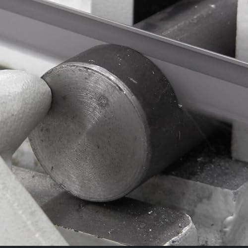 KAKA INDUSTRIAL Metal Band Saw | w/ 3 Blades Included | Horizontal Bandsaw,7 inch Round and 7 inch x 8.25 inch Rect Cut, 45-90° Swivel 1.5HP 115V/230V BS-712R