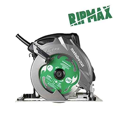 Metabo HPT Circular Saw Kit | RIPMAX | 7 1/4-Inch Blade | 6,800 RPM | Dust Blower Function | 5-Year Warranty | C7UR