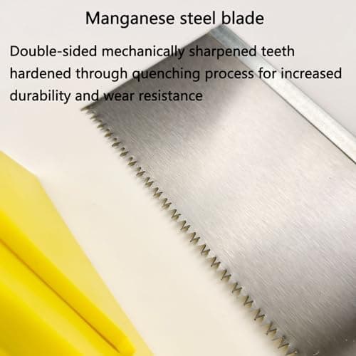 Mitre Box and Saw Set for Crafting,12 Inch Mitre Box with 14 Inch Back Saw,Reinforced Steel Back Saw for Woodworking,Preset Cutting Box with 45 Degree Cutting Guide for Molding Trim