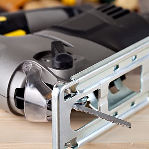 20 Piece Jigsaw Blades Set Assortment of Professional T-Handle Jig Saw Blade Kits Multi-Purpose Jig Saw Blades Replacement Set for Wood Pruning, Plastic, and Metal Cutting