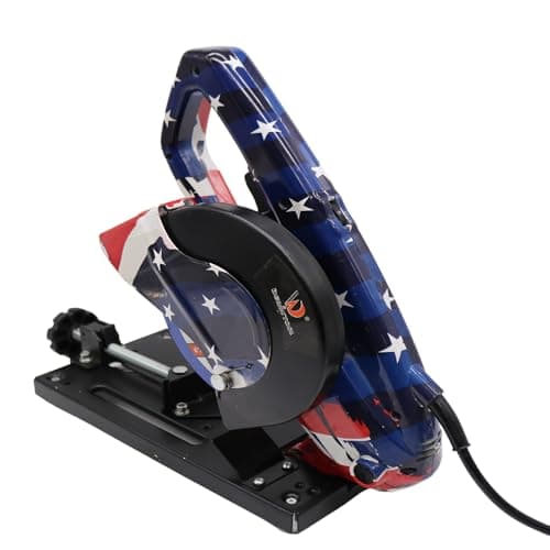 6" Chop Saw Cut Off saw – 6.5 Amp, 610W, 8000 RPM, 60Hz Compact Metal Cutting Corded Saw (Flag Design)