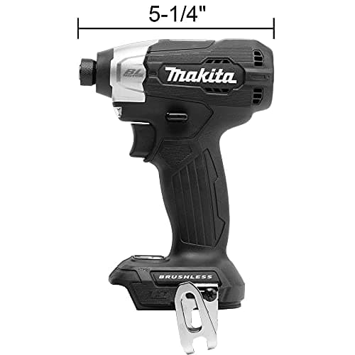 Makita XDT18ZB 18V LXT Lithium-Ion Sub-Compact Brushless Cordless Impact Driver, Tool Only, Black