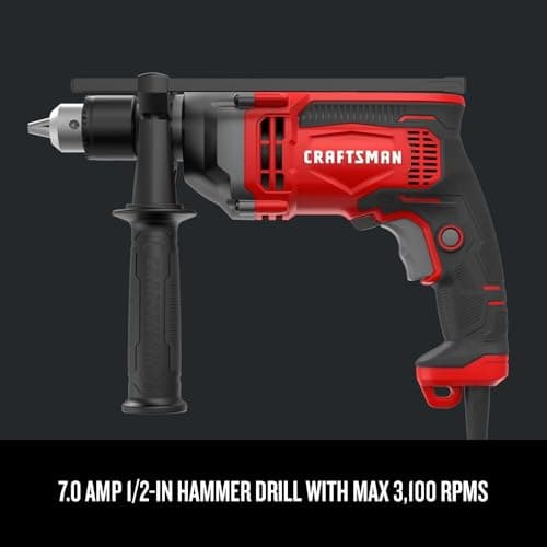 CRAFTSMAN 1/2-in Hammer Drill (7 Amp) (CMED741)