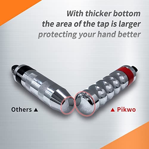 Hand Manual Reversible 1/2-inch 3/8-inch Impact Driver Set Extractor-13PCS Impact Screwdriver S2 Steel Disengage Rusted Fasteners or Frozen Bolts