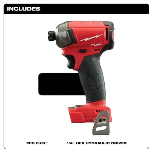 2760-20 Impact Drivers for Milwaukee M18 FUEL 1/4" 18V Hex Hydraulic Driver - Bare Tool