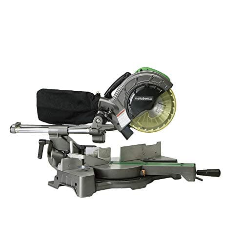 Metabo HPT 8-1/2" Sliding Miter Saw, Adjustable Pivot Fence, 9.5 Amp Motor, Electronic Speed Control (C8FSE)