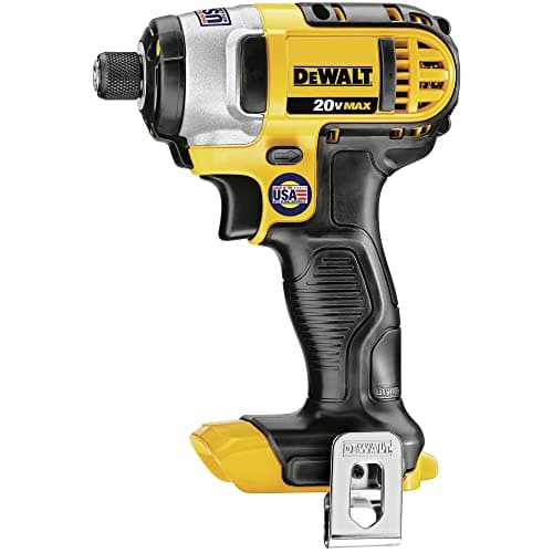 DEWALT 20V MAX Impact Driver Kit, 1/4-Inch, Battery and Charger Included (DCF885C1)