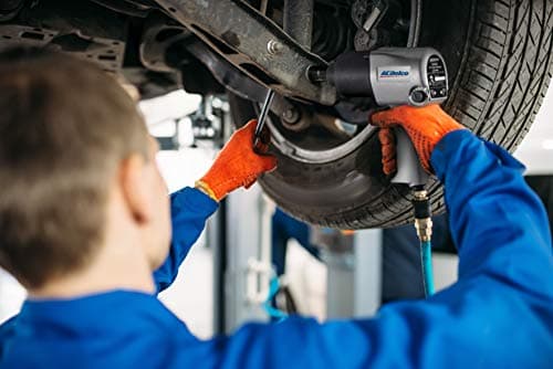 ACDelco ANI405A Heavy Duty Twin Hammer ½” 500 ft-lbs. 5-Speed Pneumatic Impact Wrench Tool Kit