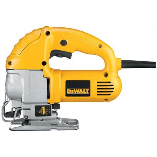 DEWALT Jig Saw, Top Handle, 5.5-Amp, Corded (DW317K), Yellow