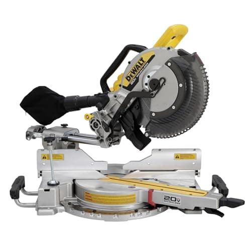 DEWALT 20V MAX XR 12 inch Double Bevel Sliding Miter Saw, Cordless, Tool Only (DCS785B)