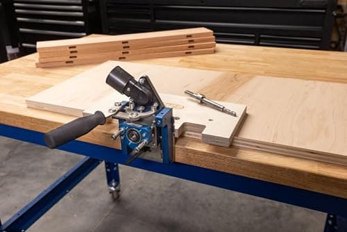 Kreg MortiseMate Loose Tenon Jig - Drill Jig for Woodworking - For Loose Tenon Joinery - Fits Workpieces 1/2" to 1 1/2" Thick