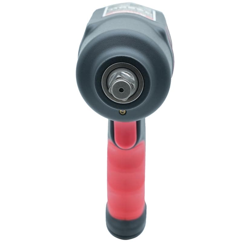 Beswell® 1/2-Inch Air Impact Wrench-1180 Foot-Pounds Max Loosen Torque Output-Well Balanced Lightweight 4.6Lbs-Includes 5-Pieces CR-V Steel SAE Impact Sockets Set & Carrying Case