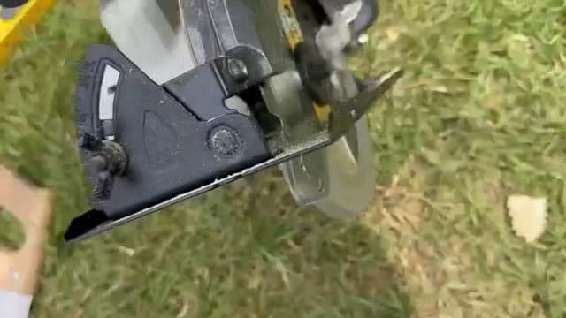 DEKOPRO 20V Cordless Circular Saw, 6-1/2-Inch Blade, 4500 RPM Circular Saw Cordless with 2 Battery and Charger( 4.0Ah )