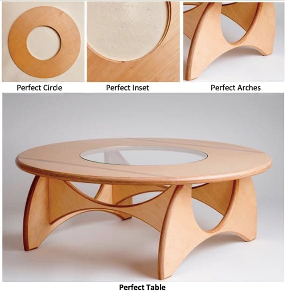 Jasper 390 PRO Router Circle Cutter Jig – Cut 184 Perfect Circles from 7" to 52¾" – Built for Compact, Trim & Cordless Routers – Empower Your Craft with Pro-Grade Polycarbonate Precision