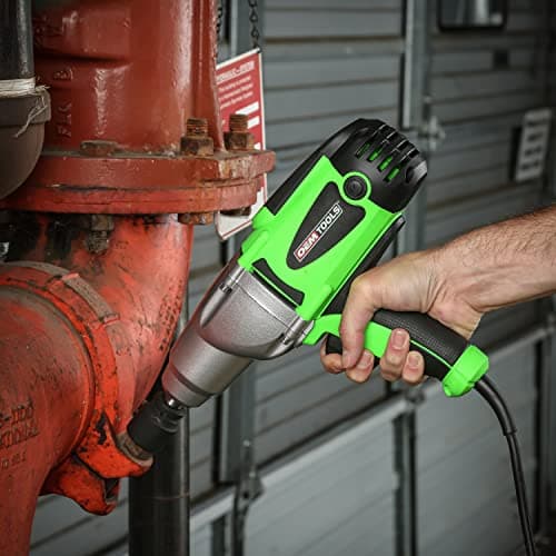 OEMTOOLS 24666 1/2” Drive Heavy Duty Impact Wrench, Corded 120v Impact Driver for Lug Nuts, Home Repairs, Automotive Maintenance, 8.5 Amp Electric Wrench, 400 Ft/Lb Maximum Torque