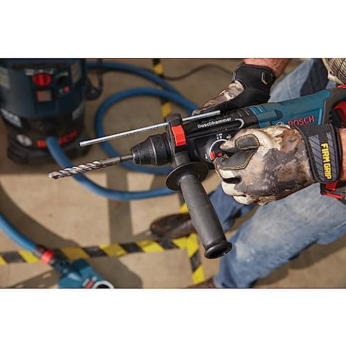 BOSCH GBH18V-26DK25 18V EC Brushless SDS-plus® Bulldog™ 1 In. Rotary Hammer Kit with (2) CORE18V 4 Ah Advanced Power Batteries