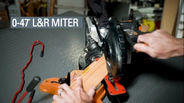 WORX 20V Cordless Sliding Compound Miter Saw
