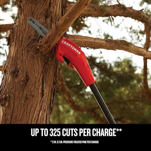 CRAFTSMAN V20* Pole Chainsaw, Cordless, Tool-Only (CMCCSP20B)