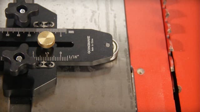 Thin Rip Jig Table Saw Jig Guide for Making Repetitive Narrow Thin Strip Cuts Woodworking Tools Fast Thin Ripping Guide for Table Saw Band Saw Router Table Fits for 3/8" x 3/4" T Slot