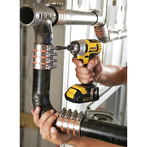 DEWALT 20V MAX Impact Driver Kit, 1/4-Inch, Battery and Charger Included (DCF885C1)